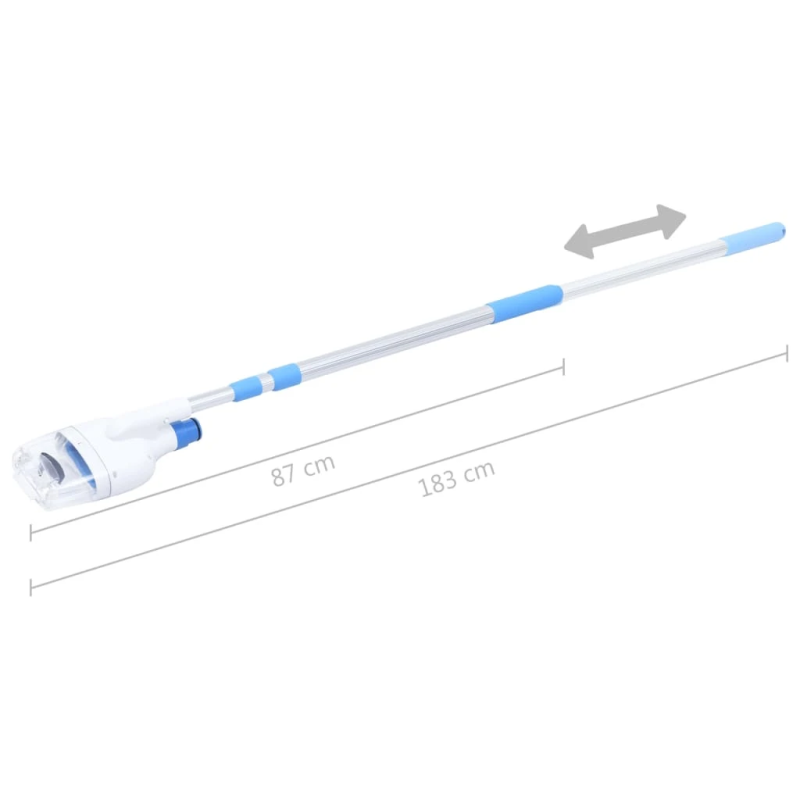 vidaXL virszemes baseina putekļsūcējs