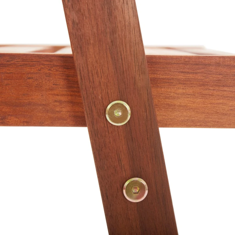 vidaXL dārza krēsli, 6 gab., akācijas masīvkoks