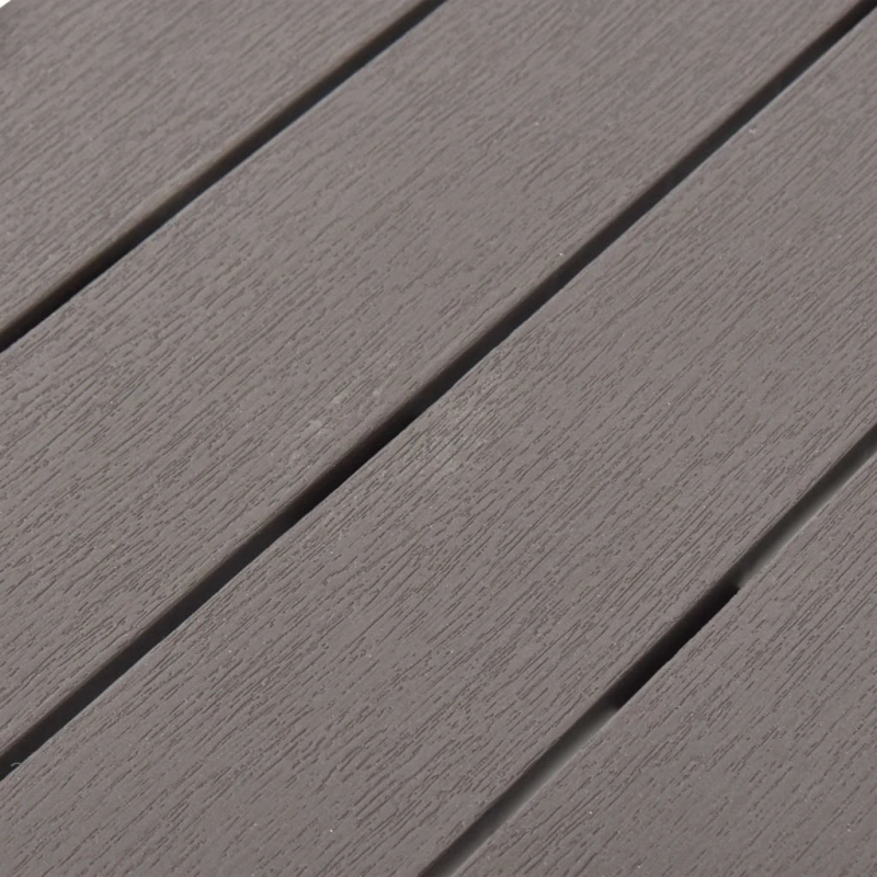 vidaXL dārza soli, 2 gab., brūna plastmasa