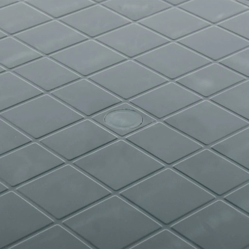 vidaXL dārza galds, zaļš, 89 cm, plastmasa