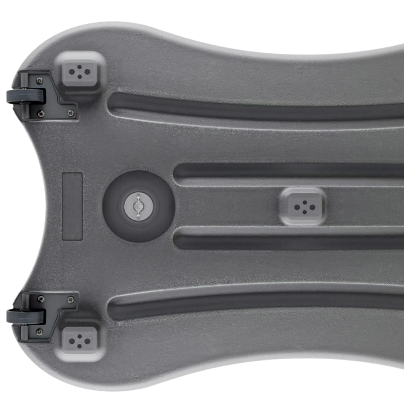 vidaXL A1 plakātu stends, pelēks, alumīnija sakausējums