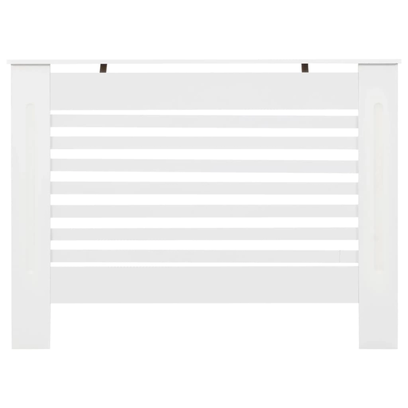 vidaXL radiatora pārsegi, 2 gab., balti, 112x19x81,5 cm, MDF