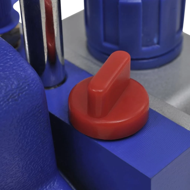 vidaXL vienpakāpes vakuuma sūknis, četrvirziena kolektors un mērierīce