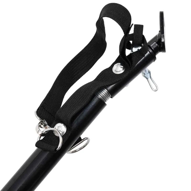 vidaXL mājdzīvnieku velo piekabe, skriešanas ratiņi, zili ar pelēku