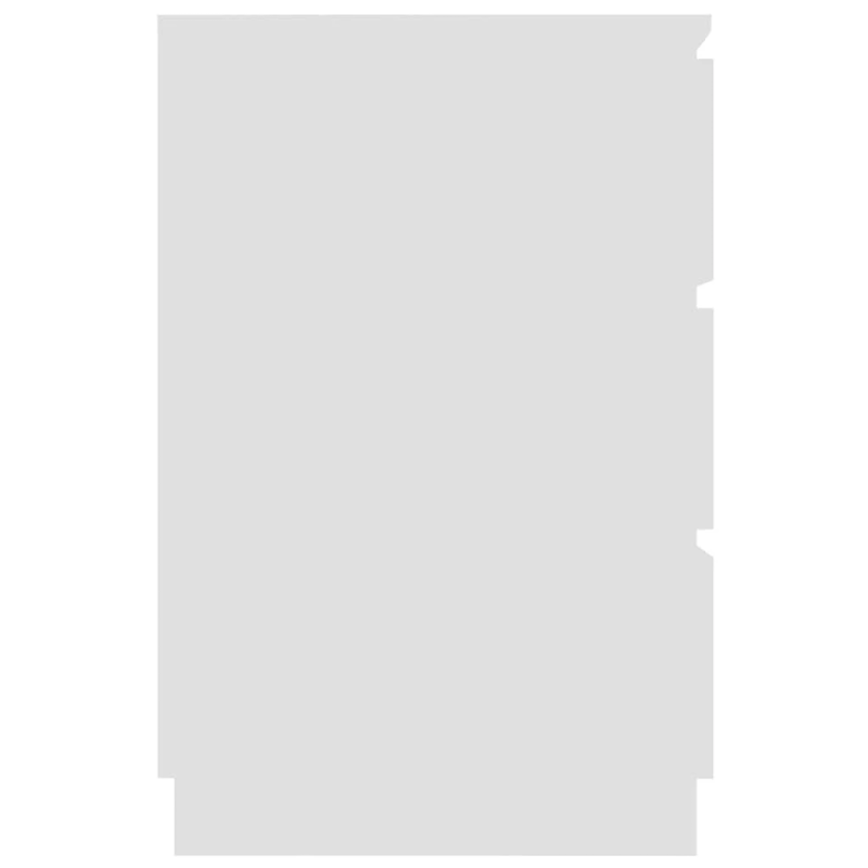 vidaXL rakstāmgalds, balts, 140x50x77 cm, inženierijas koks