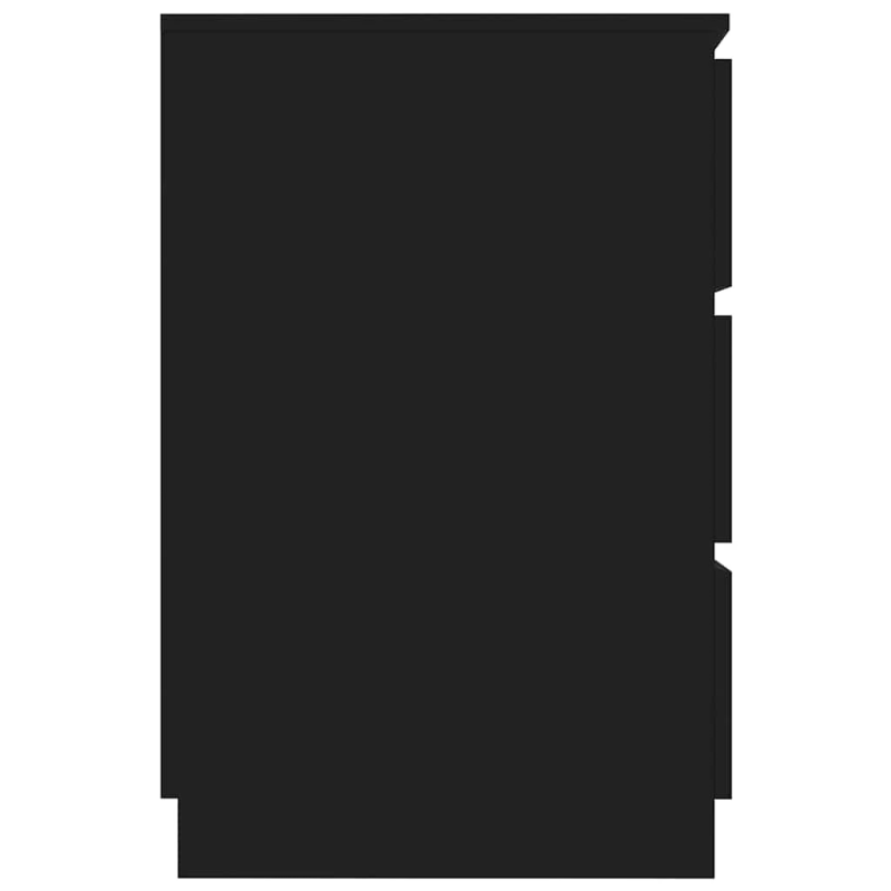 vidaXL rakstāmgalds, melns, 140x50x77 cm, inženierijas koks