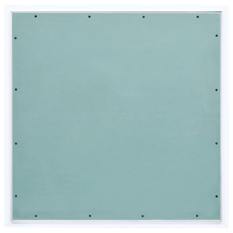 vidaXL revīzijas lūka, alumīnija rāmis, ģipškartons, 600x600 mm