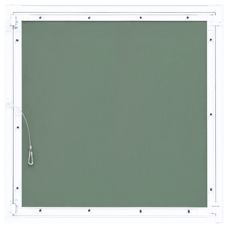 vidaXL revīzijas lūka, alumīnija rāmis, ģipškartons, 700x700 mm