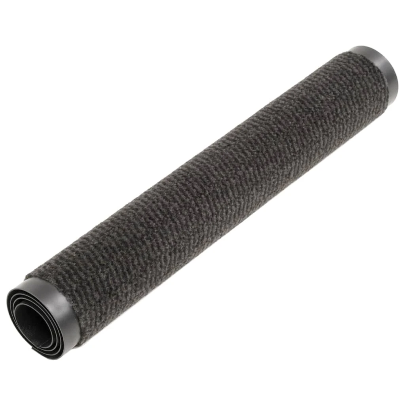 vidaXL paklāji, 2 gab., taisnstūra formas, 80x120 cm, melni