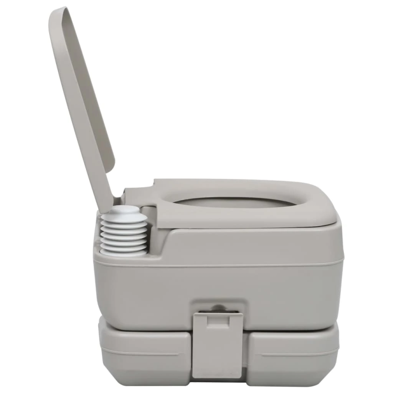 vidaXL pārnēsājama kempinga tualete, 10+10 L