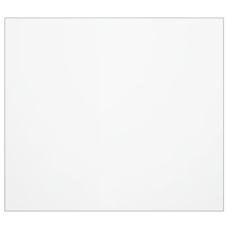 vidaXL galda aizsargsegums, matēts, 100x90 cm, 1,6 mm, PVC