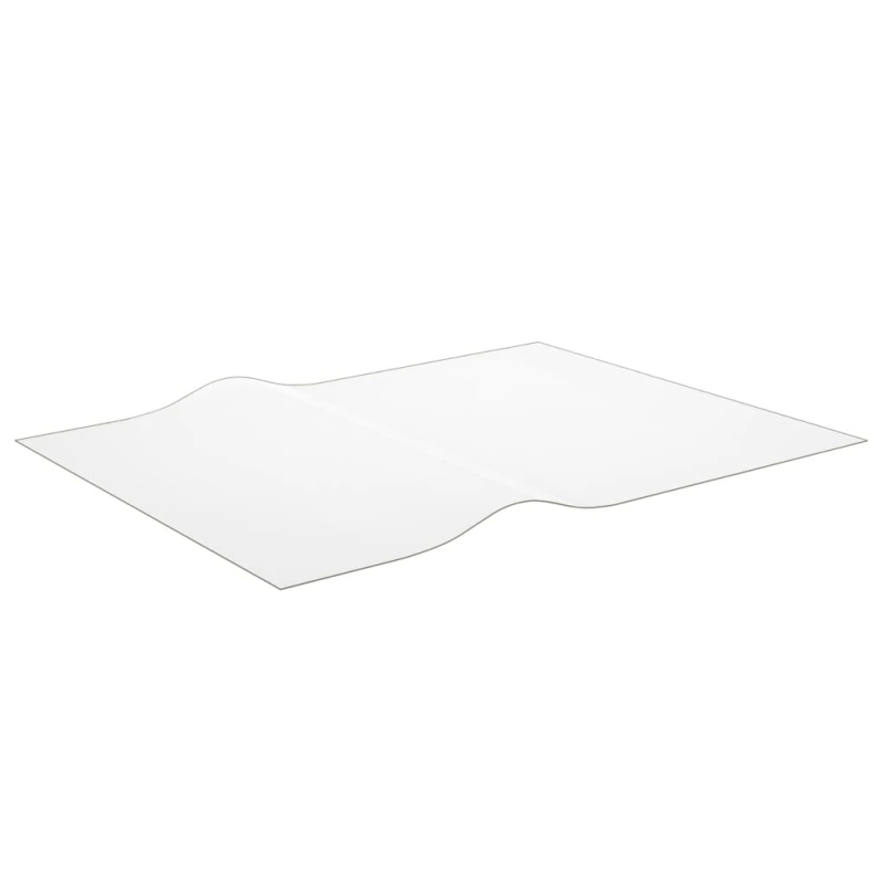 vidaXL galda aizsargsegums, caurspīdīgs, 120x90 cm, 1,6 mm, PVC