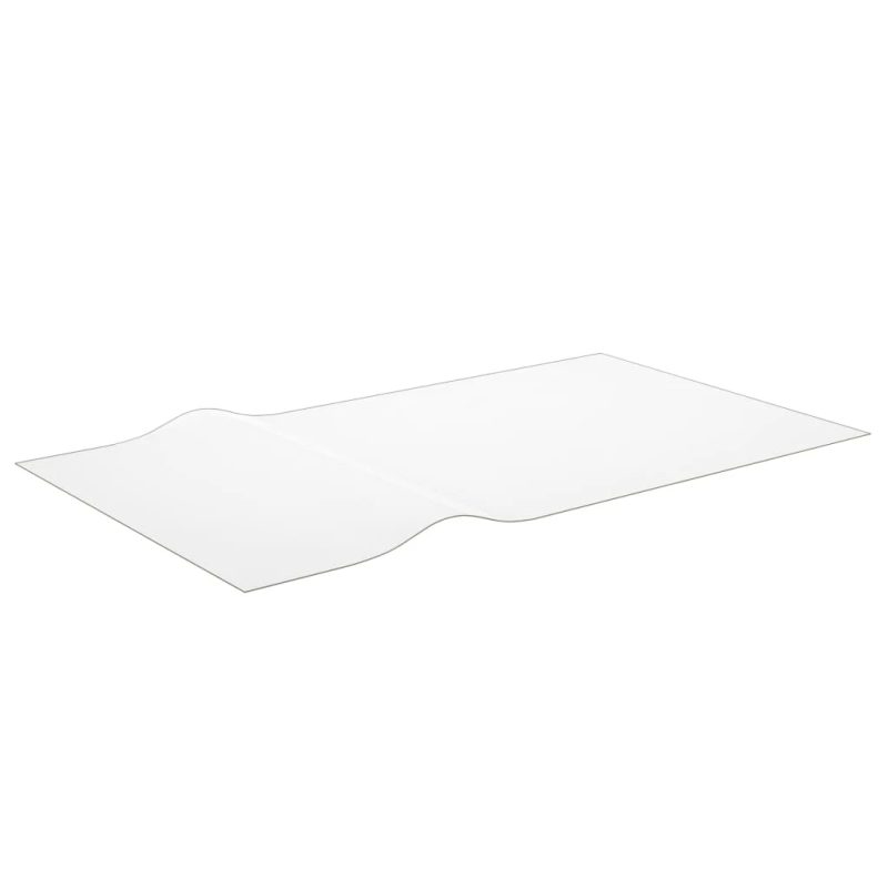 vidaXL galda aizsargsegums, caurspīdīgs, 180x90 cm, 1,6 mm, PVC