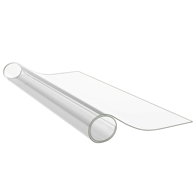 vidaXL galda aizsargsegums, matēts, 70x70 cm, 1,6 mm, PVC