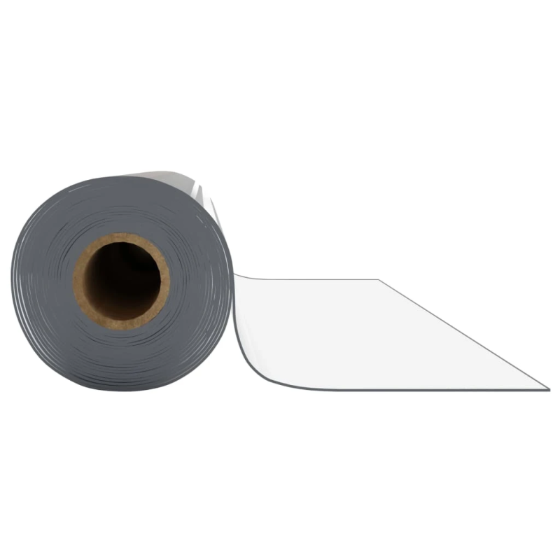 vidaXL galda aizsargseguma rullis, caurspīdīgs, 0,9x15 m, 1,6 mm, PVC
