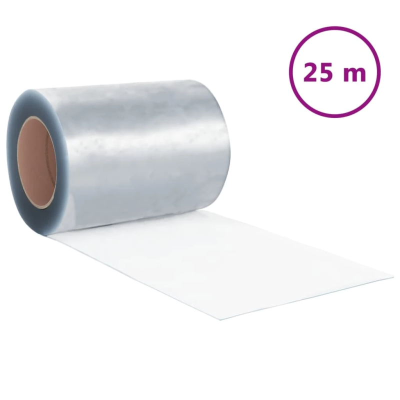 vidaXL aizsarglente, PVC, 2,6mm x 300 mm, 25 m