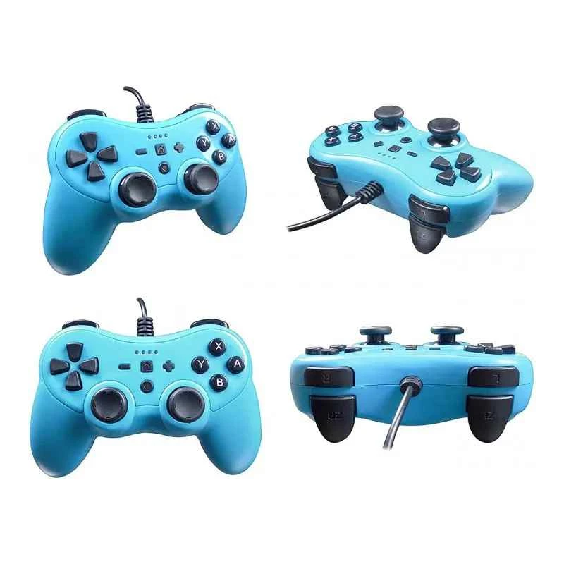 Subsonic Wired Controller Colorz Neon Blue for Switch