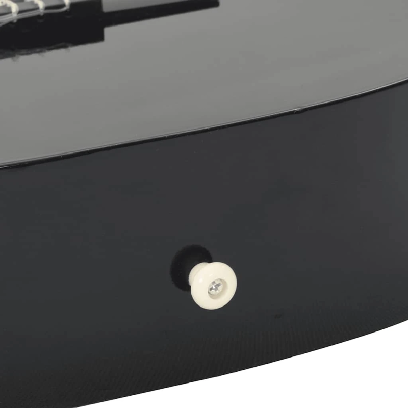 vidaXL 8-daļīgs klasiskās ģitāras komplekts bērniem, melns, 3-4, 36"