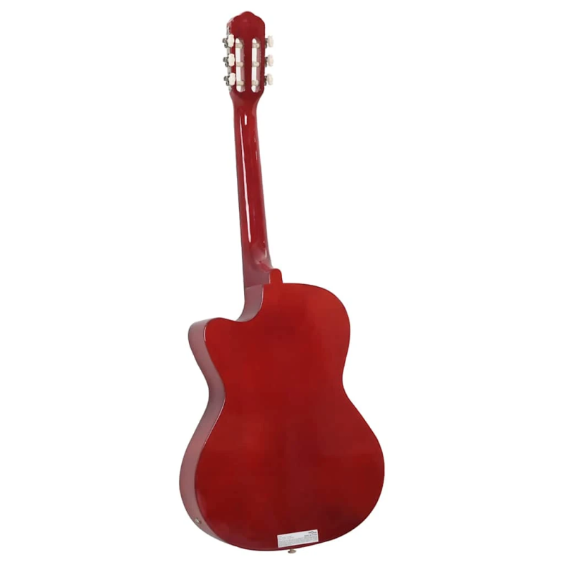 vidaXL klasiskā ģitāra, ekvalaizers, 6 stīgas, vesterna stils