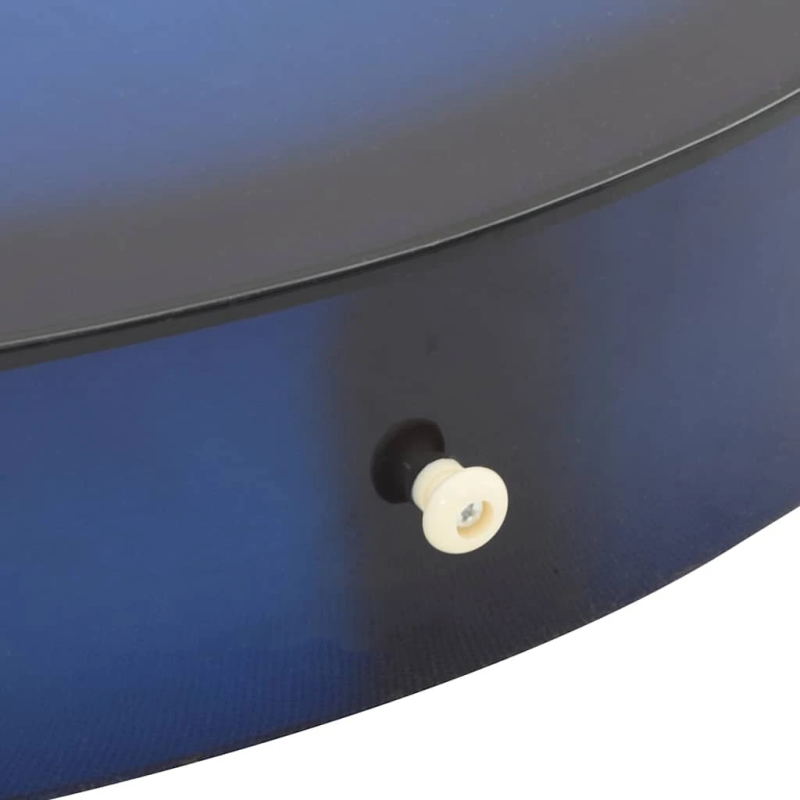 vidaXL 12-daļīgs ģitāras komplekts ar 6 stīgām un ekvalaizeru, zila