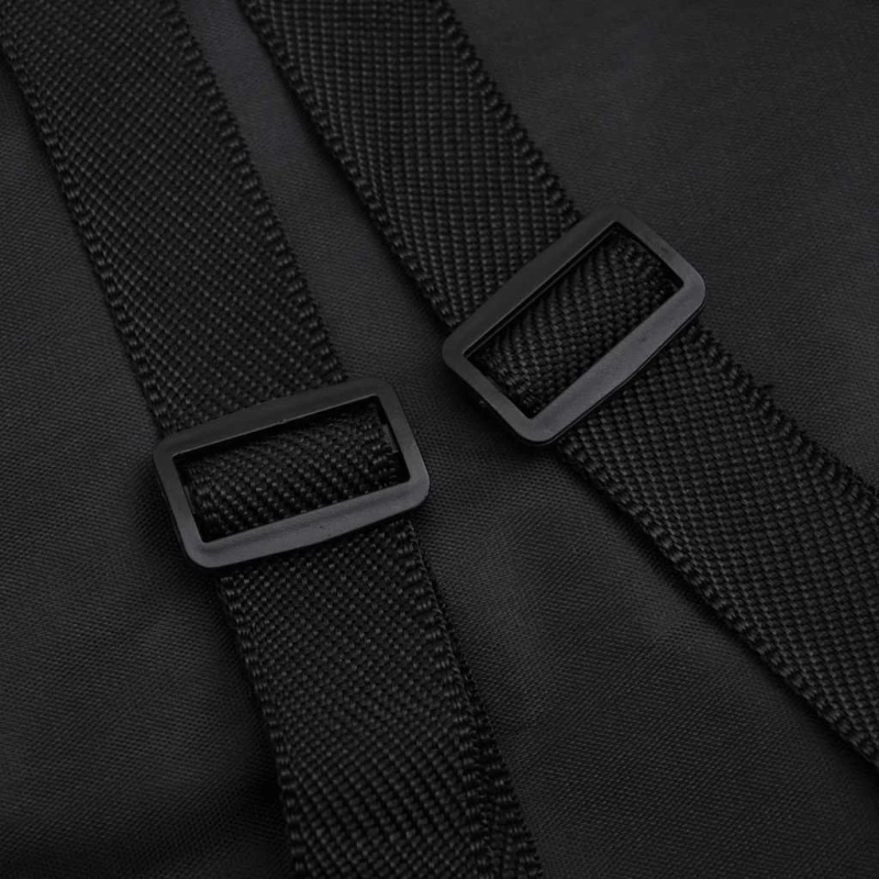 vidaXL ģitāras soma 4-4 ,39", klasiskajai ģitārai, melna, 100x37 cm, audums