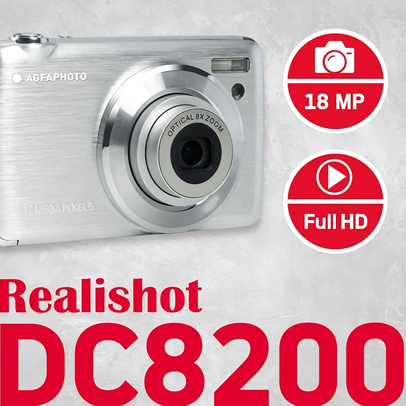 AgfaPhoto DC8200 Silver