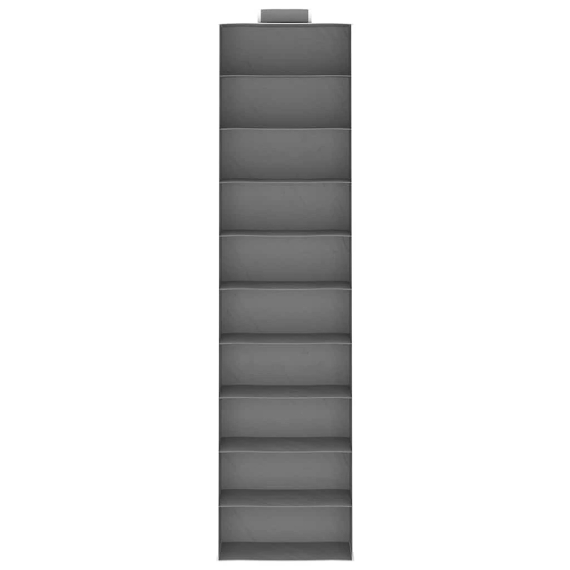 vidaXL pakarami skapji, 2 gab., 10 nodalījumi, audums