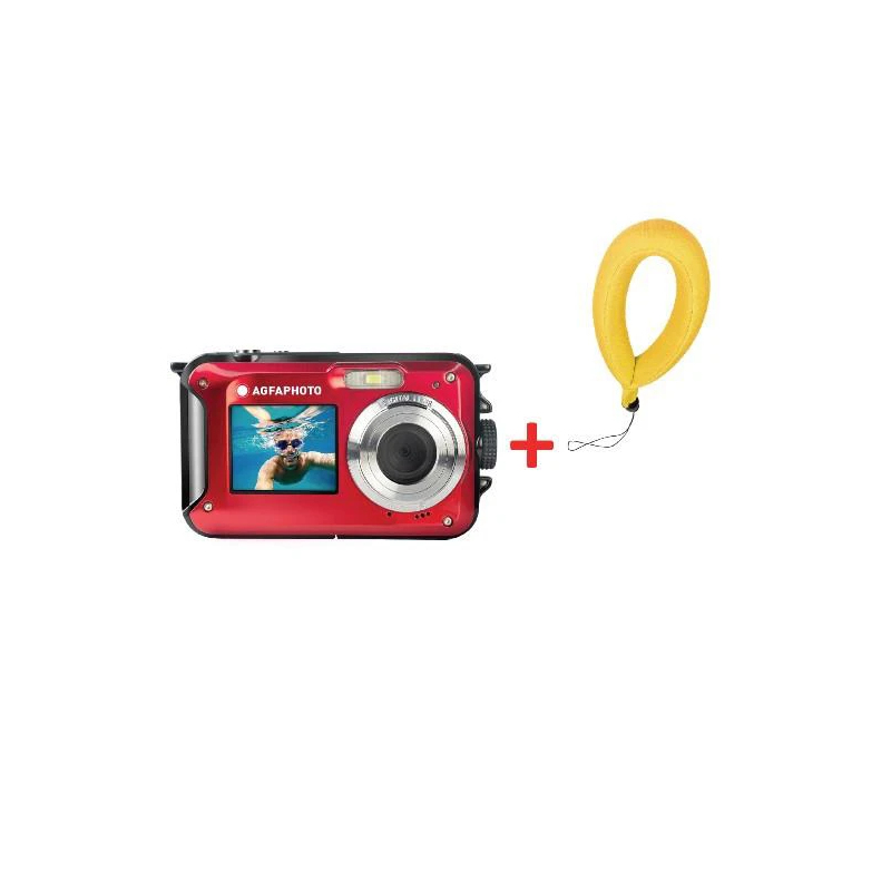 AGFA WP8000 Red + 2nd Battery + Floatable Strap