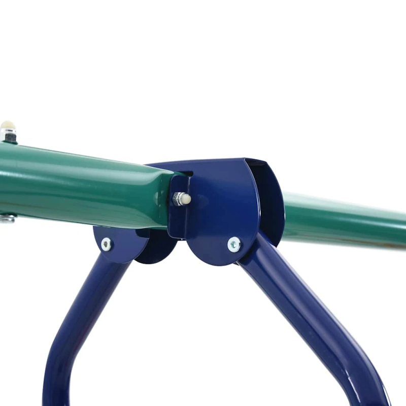 vidaXL šūpoļu komplekts ar 3 sēdekļiem, tērauds