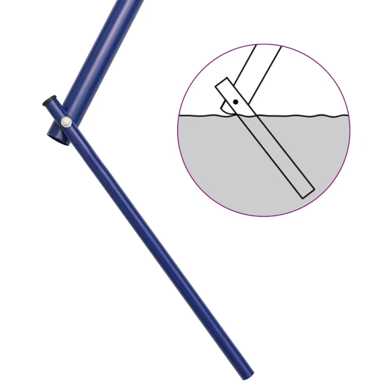 vidaXL šūpoļu komplekts ar 3 sēdekļiem, tērauds