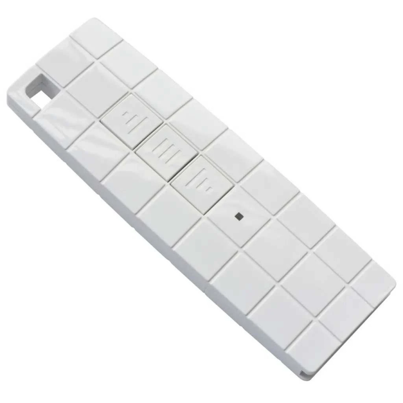 vidaXL markīze ar kaseti, 350x250 cm, motorizēta, zila ar baltu