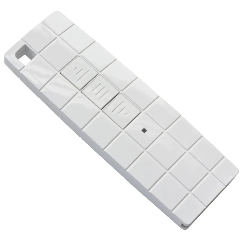 vidaXL markīze ar kaseti, motorizēta, 450x300 cm, zila ar baltu