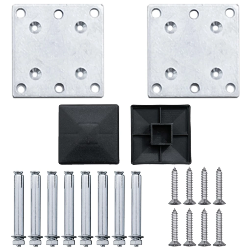 vidaXL dārza žogs, 526x106 cm, pelēks WPC