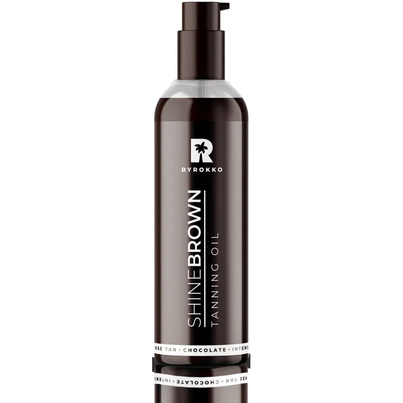 BYROKKO Shine Brown Chocolate Oil iedegumu veicinoša eļļa ķermenim 145ml