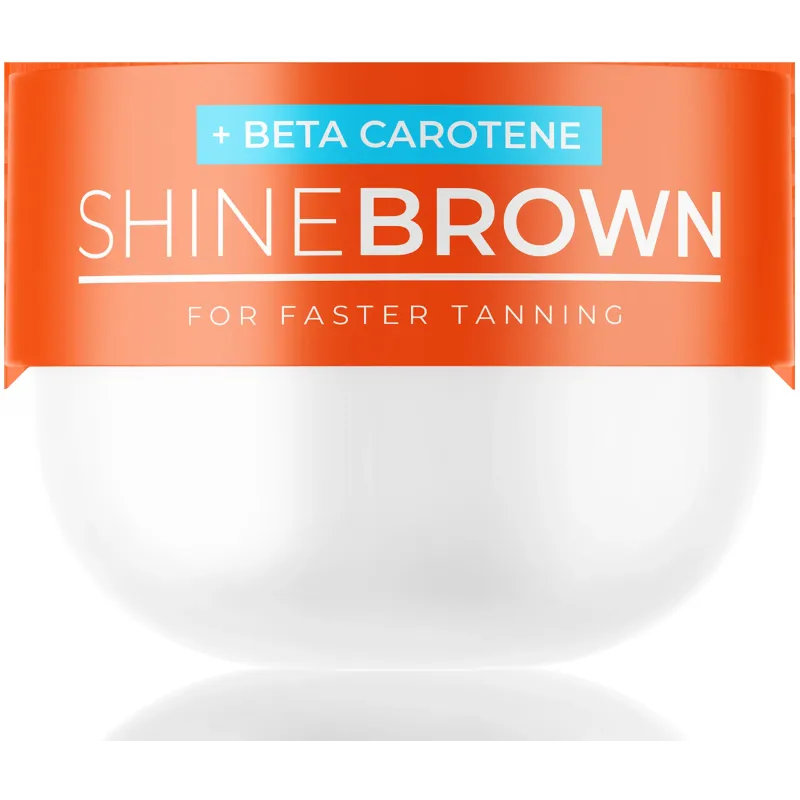 BYROKKO Shine Brown iedegumu pastiprinošs krēms ar beta karotīnu 200ml