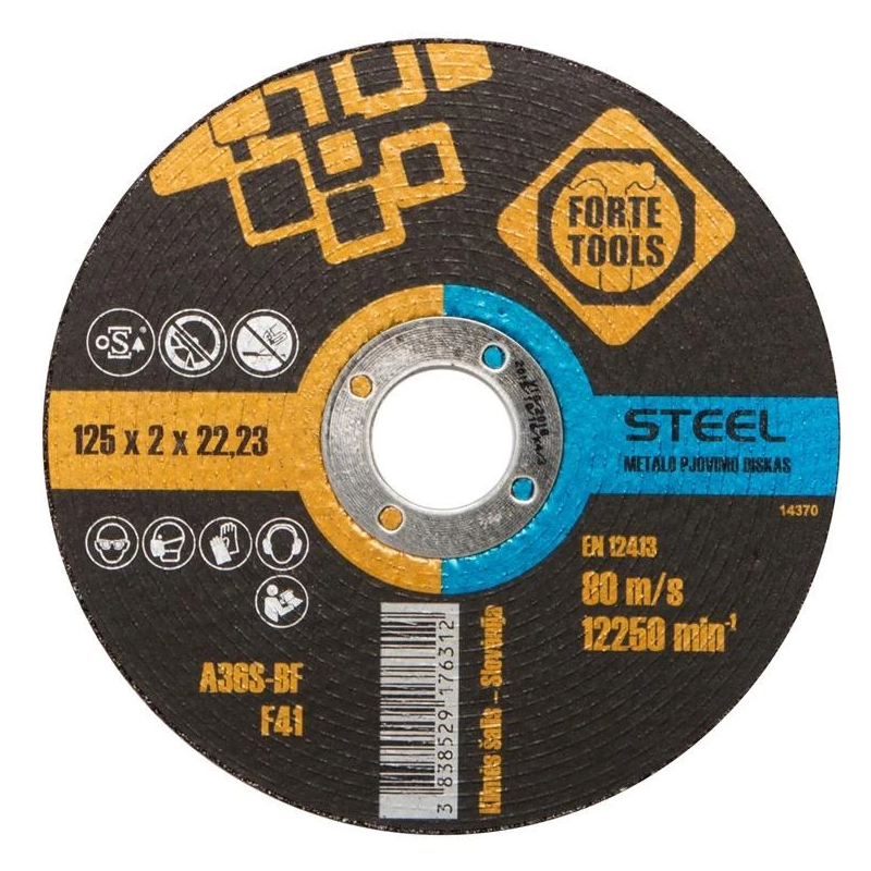 Disks griešanai metālam 125x2x22.23