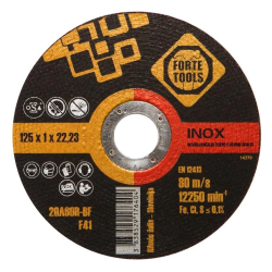 Disks griešanai 125x1.0x22.23mm forte