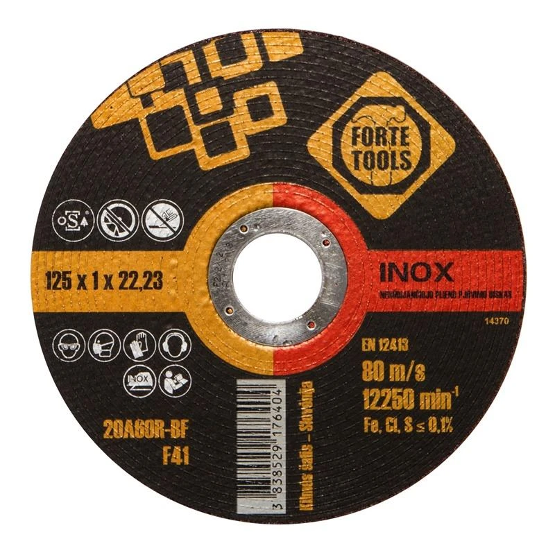 Disks griešanai 125x1.0x22.23mm forte