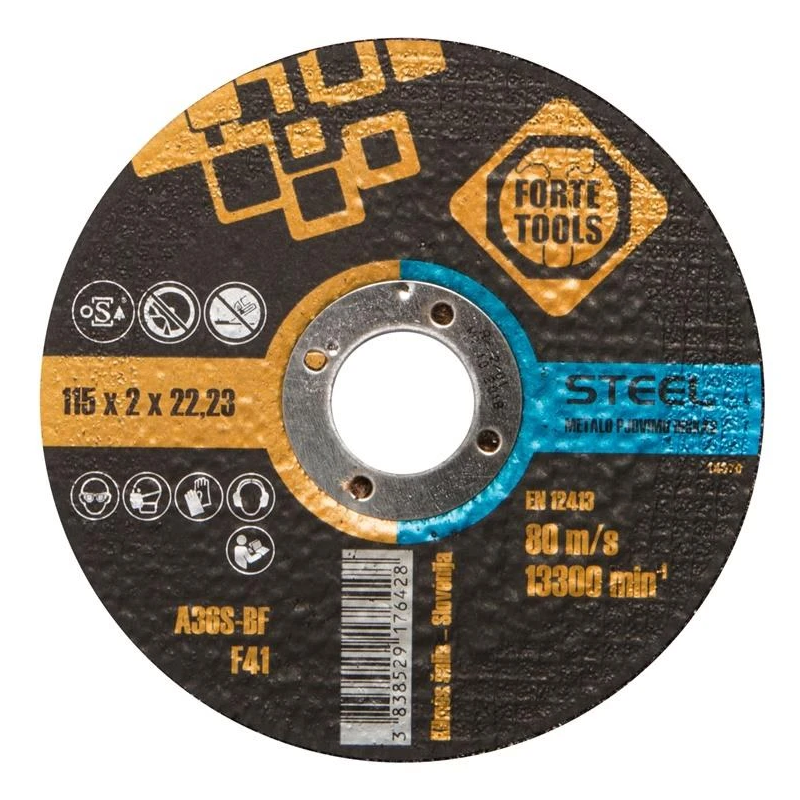 Disks griešanai metālam 115x2.0x22.23