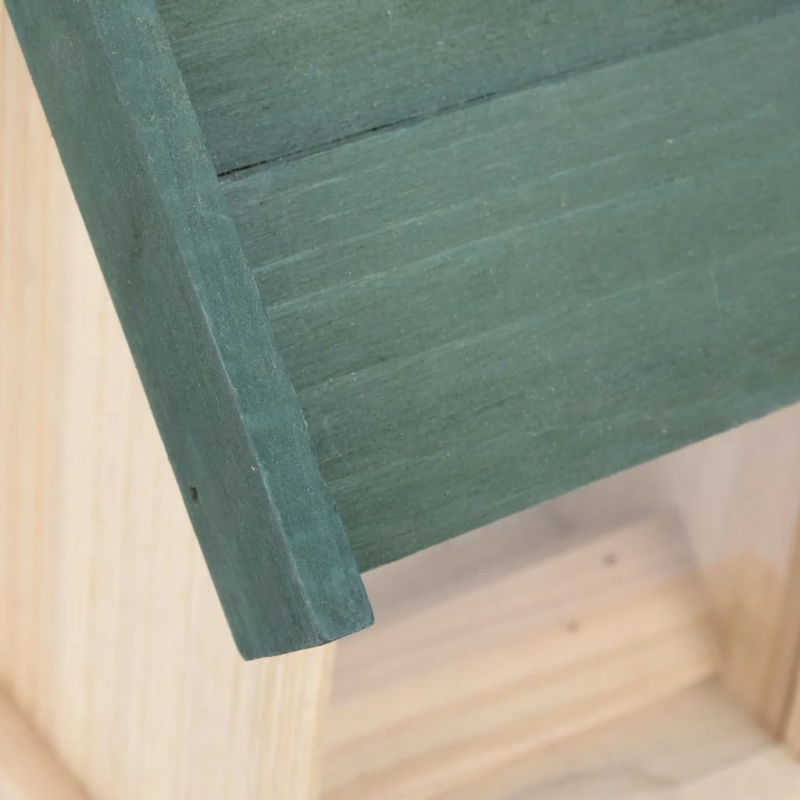 vidaXL putnu barotavas, 4 gab., egles koks