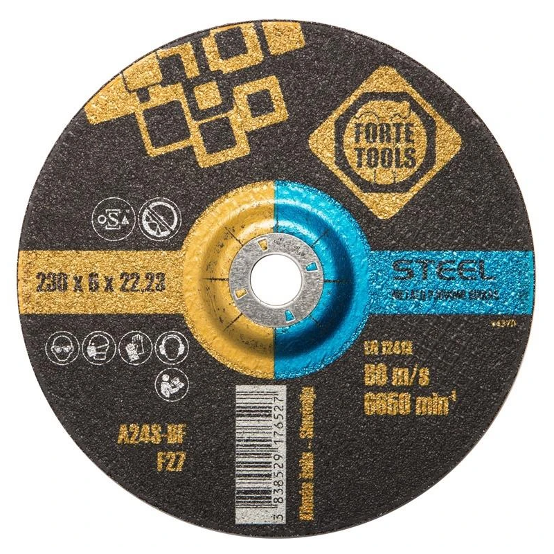 Slīpdisks met.230x6.5x22.23 a24s