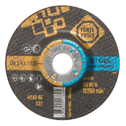 Slīpdisks 125x6.5x22,23mm forte tools