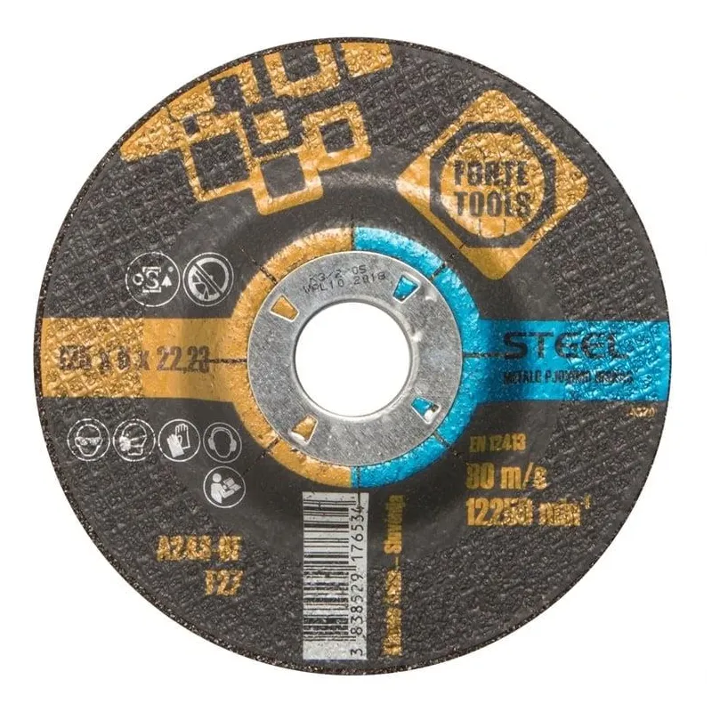 Slīpēšanas disks Forte Tools, 125 mm x 22.23 mm