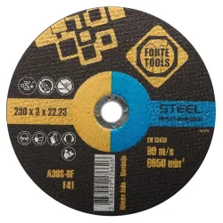 Lõikeketas Forte Tools, 230 mm x 3 mm x 22.23 mm