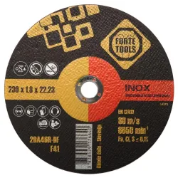 Cutting disc Forte tools. 230 x 1.8 x 22.23 mm