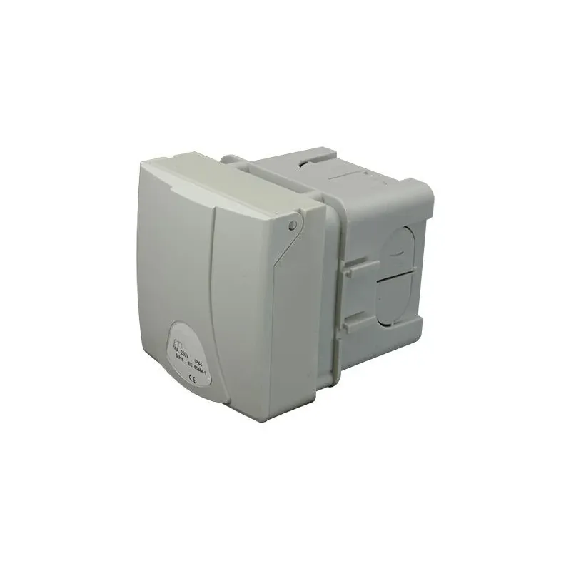 Kontaktdakšiņu savienotājs ETI 004482099, balta krās.-pelēka krās.