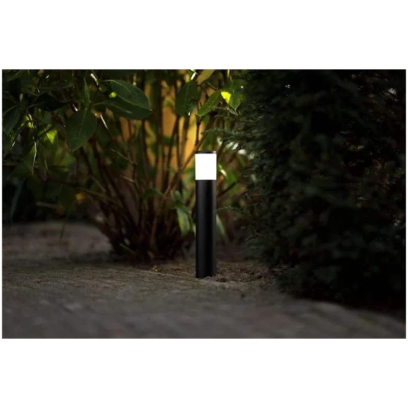 Savienojams āra apgaismojums Ludeco Ivan PL1033, 1W, LED, IP44, melna krās., 5.6 cm x 34.8 cm