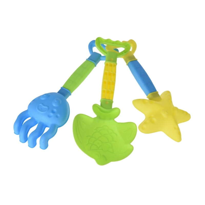 Pludmales rotaļlietu komplekts 3gb