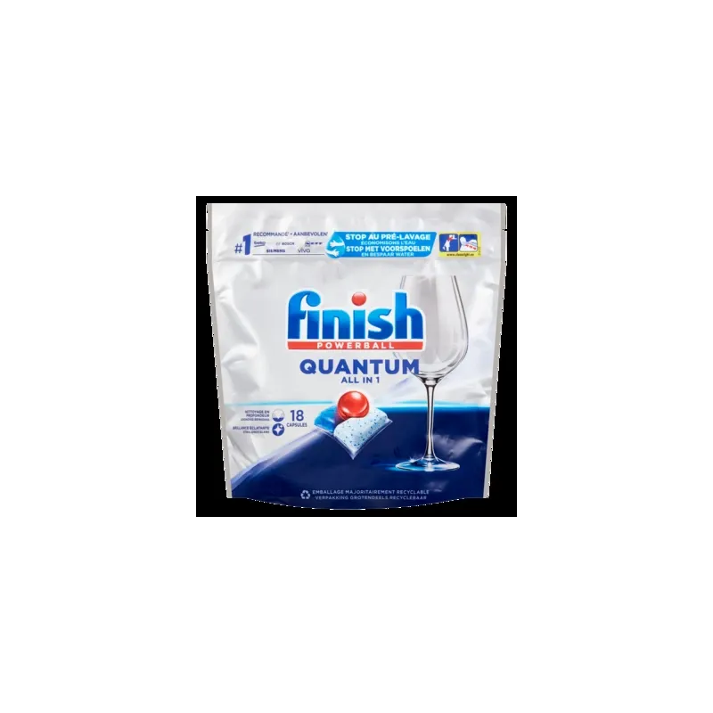 FINISH Powerball Quantum Allin1 trauku mazgāšanas kapsulas 18gab