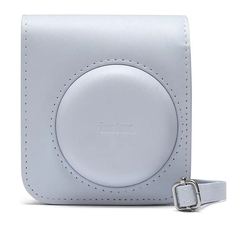 Dėklas fotoaparatui Fujifilm Instax Mini 12 Clay White, balta sp.